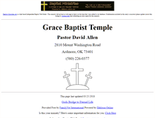 Tablet Screenshot of gracebt.us